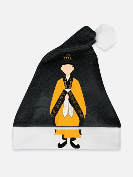 Daoshi - Weihnachtsmütze - Schwarz/Weiß