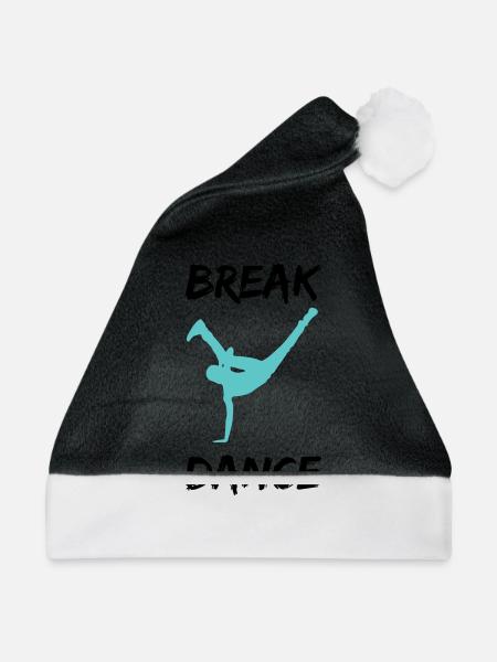 breakdancer bboy - Weihnachtsmütze - Schwarz/Weiß