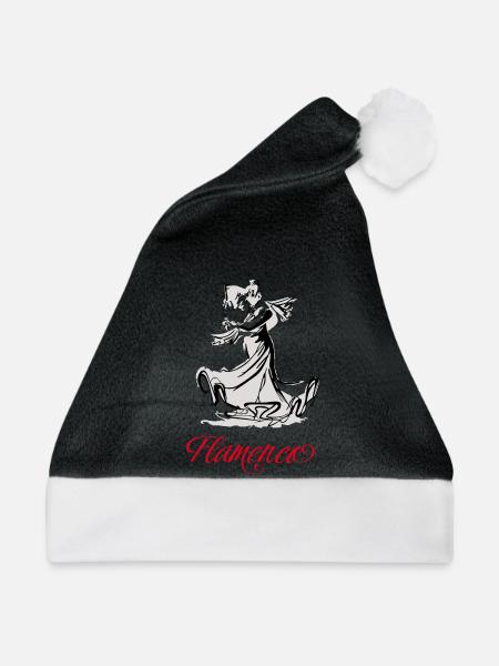 Flämisch - Weihnachtsmütze - Schwarz/Weiß