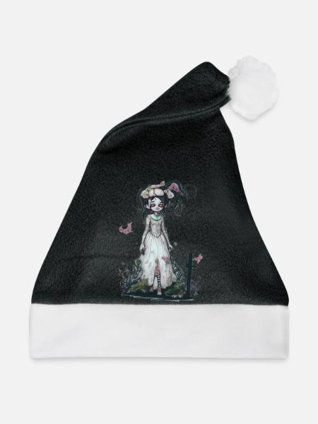 Geisterbraut - Weihnachtsmütze - Schwarz/Weiß