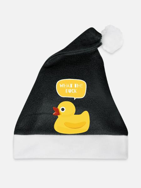 Was das Duck Design hat - Weihnachtsmütze - Schwarz/Weiß