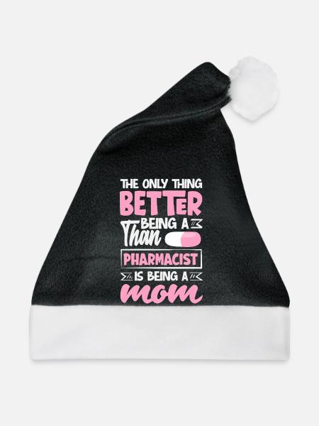 Apotheker Pharmazeutisch-technischer - Weihnachtsmütze - Schwarz/Weiß