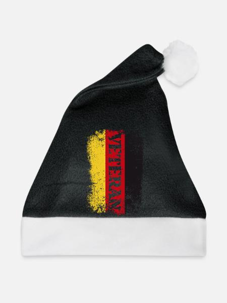 veteran - Weihnachtsmütze - Schwarz/Weiß
