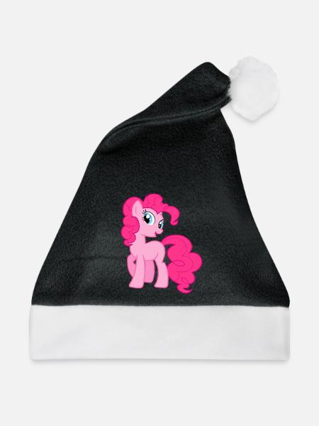 Funny Pony - Weihnachtsmütze - Schwarz/Weiß