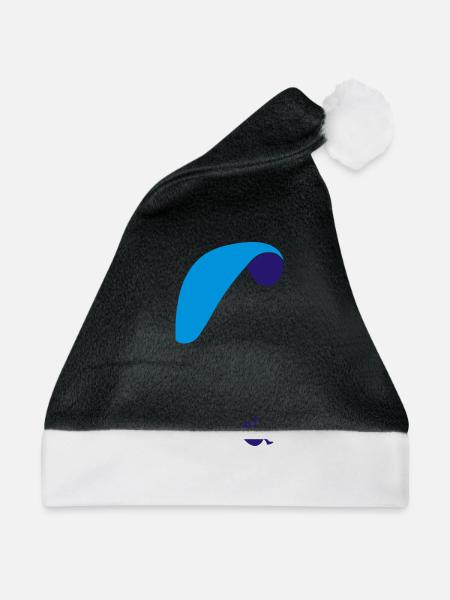 Paraglider - Weihnachtsmütze - Schwarz/Weiß