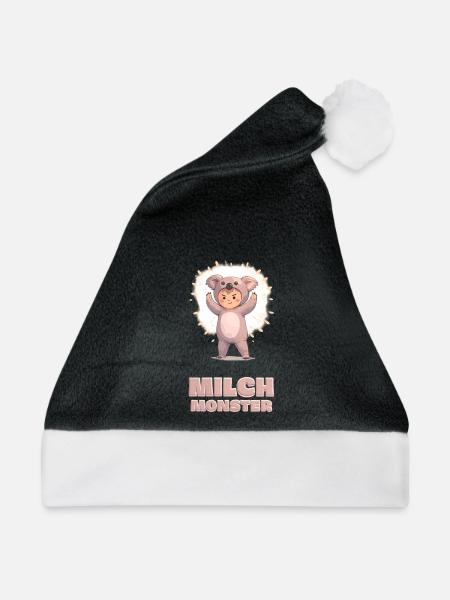Koala Kostüm - Weihnachtsmütze - Schwarz/Weiß