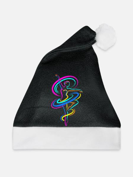 Ballerina - Weihnachtsmütze - Schwarz/Weiß