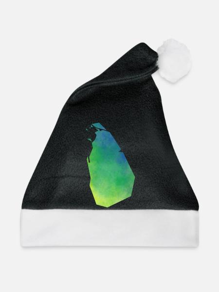 sri lanka - Weihnachtsmütze - Schwarz/Weiß