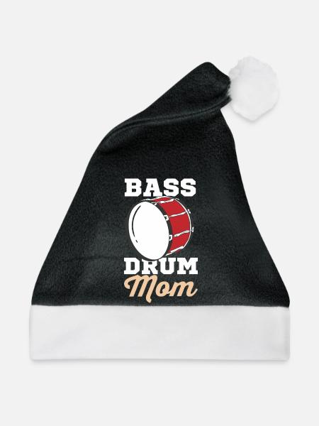 Große Trommel Mutter - Weihnachtsmütze - Schwarz/Weiß