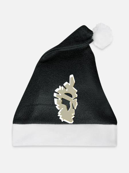 Korsika - Weihnachtsmütze - Schwarz/Weiß - Vorne