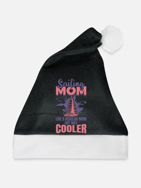 Segler Mama - Weihnachtsmütze - Schwarz/Weiß