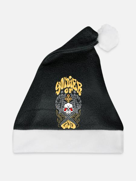 SOG 2 - Weihnachtsmütze - Schwarz/Weiß