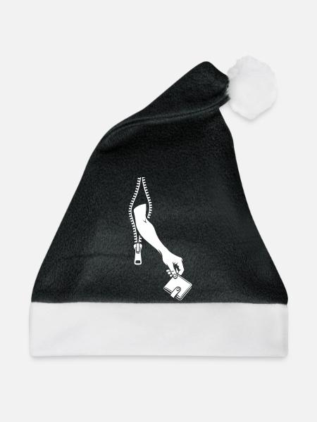 Taschendieb - Weihnachtsmütze - Schwarz/Weiß