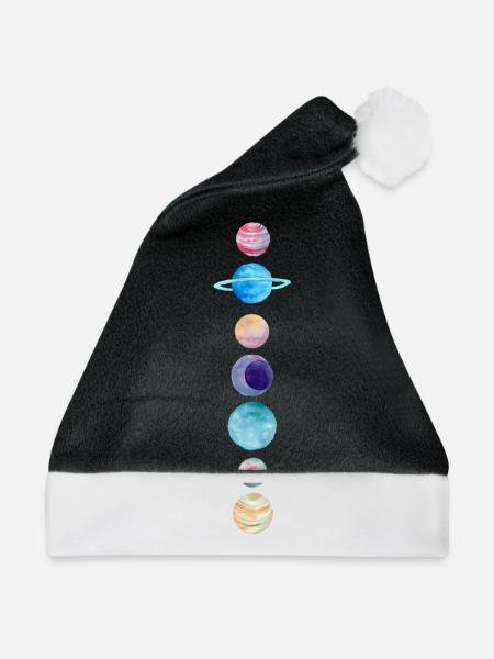 Ausrichten Planets - Weihnachtsmütze - Schwarz/Weiß