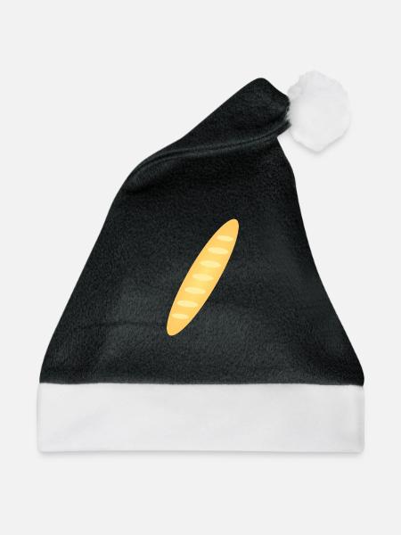 Baguette - Weihnachtsmütze - Schwarz/Weiß