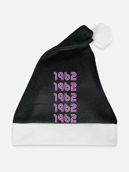 Style 1962 - Weihnachtsmütze - Schwarz/Weiß
