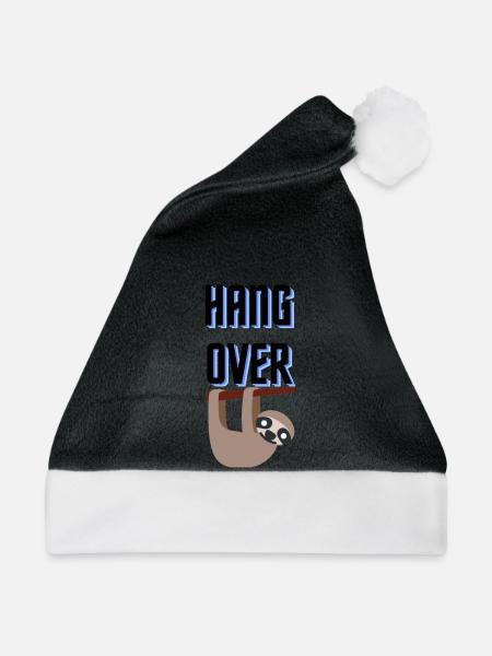 Hang Over - Weihnachtsmütze - Schwarz/Weiß