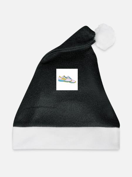 Schuh Druck Anziehsachen Herren/Damen/Kinder/Babys - Weihnachtsmütze - Schwarz/Weiß