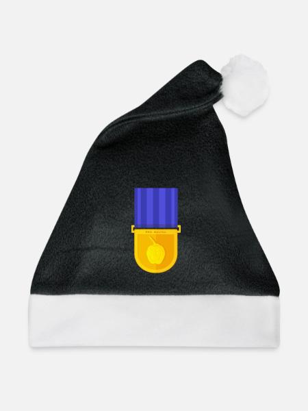 Red Savina Medaille - Weihnachtsmütze - Schwarz/Weiß