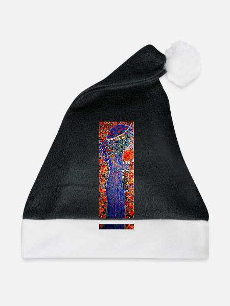ELEGANZ - Weihnachtsmütze - Schwarz/Weiß