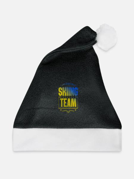 Skiing Crew - Weihnachtsmütze - Schwarz/Weiß
