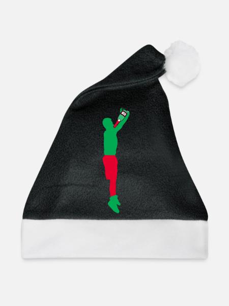 Alkohol - Weihnachtsmütze - Schwarz/Weiß