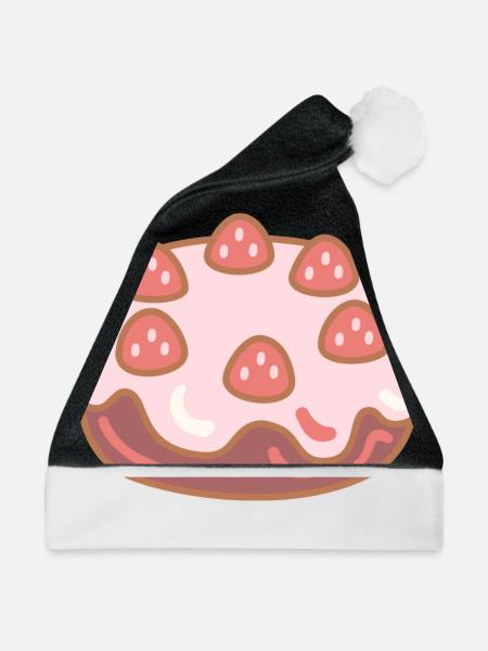 Einfach Kuchen - Weihnachtsmütze - Schwarz/Weiß
