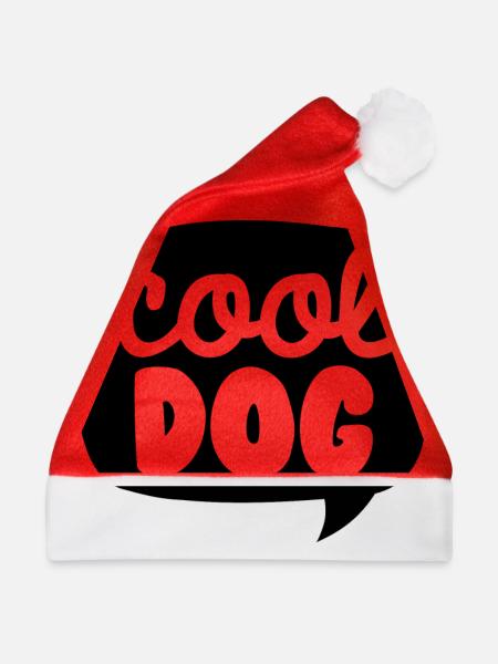 COOL DOG - Weihnachtsmütze - Rot