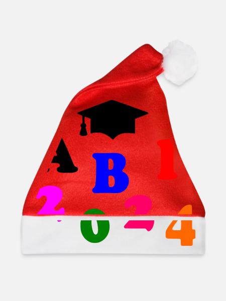 Abi 2024 - Weihnachtsmütze - Rot