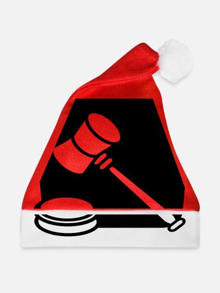 RICHTER GERICHTSSAAL URTEIL - Weihnachtsmütze - Rot