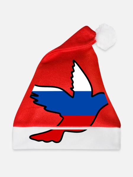 Russland - Weihnachtsmütze - Rot