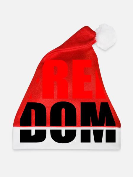 Freedom - Weihnachtsmütze - Rot
