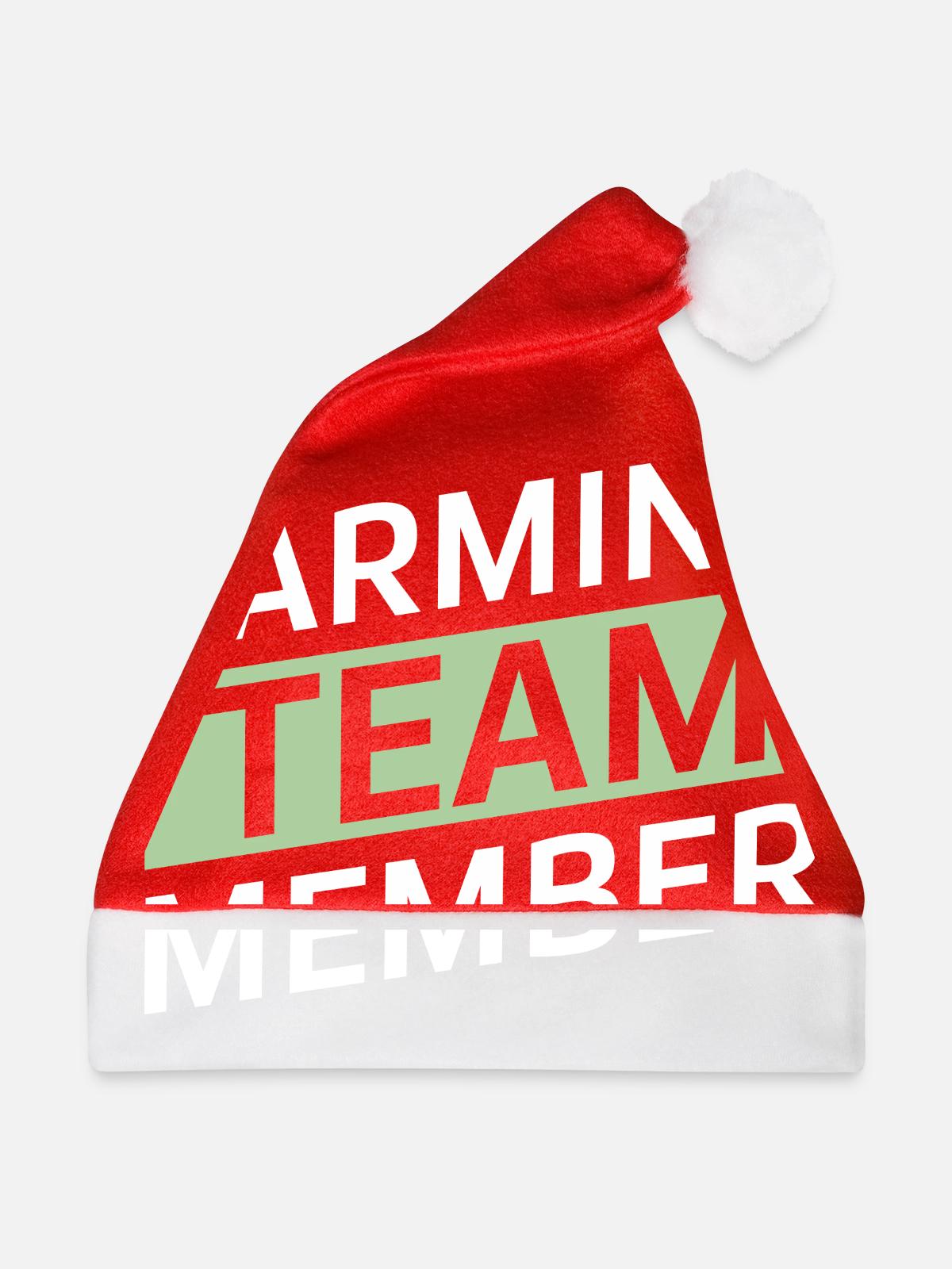 Farming Team - Weihnachtsmütze - Rot - Vorne