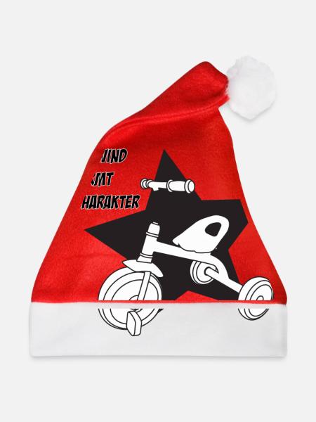rad 3 - Weihnachtsmütze - Rot