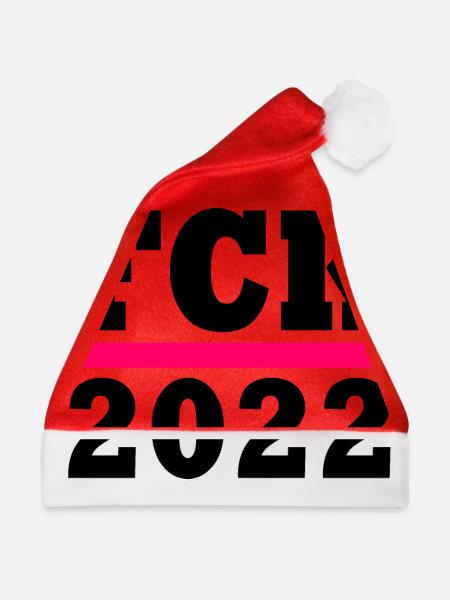 Fck 2022 - Weihnachtsmütze - Rot