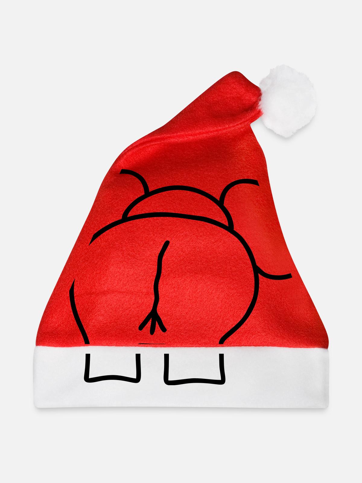 Elefant elephant - Weihnachtsmütze - Rot - Vorne