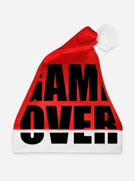 Game over - Weihnachtsmütze - Rot