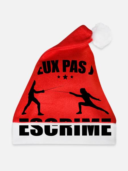 Ich kann nicht fechten - Weihnachtsmütze - Rot