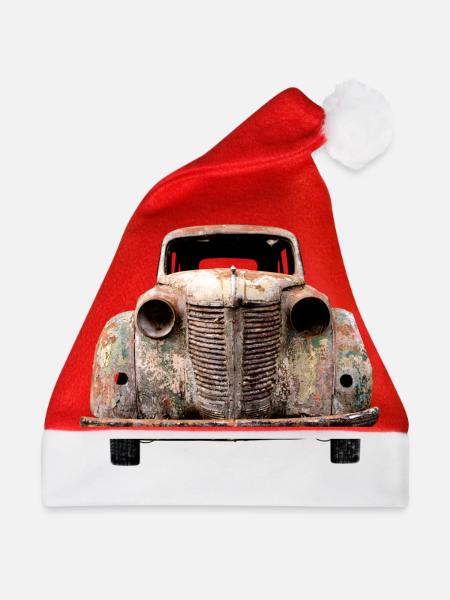 Auto - Weihnachtsmütze - Rot