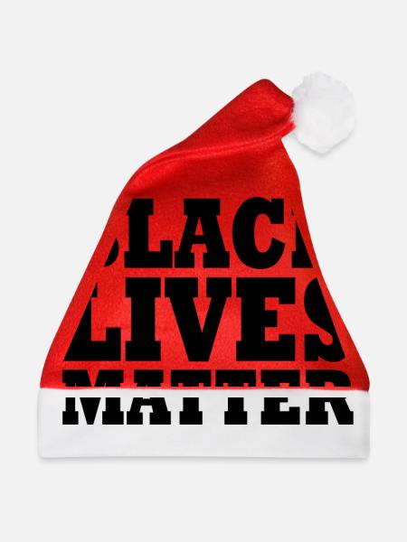 Black lives matter - Weihnachtsmütze - Rot