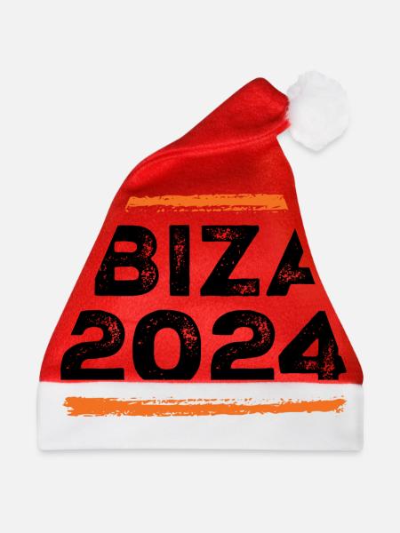 Ibiza 2024 Spruch - Weihnachtsmütze - Rot