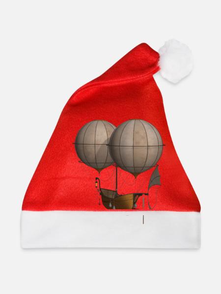 Luftschiff - Weihnachtsmütze - Rot