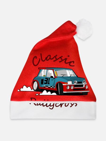 Rallycross - Weihnachtsmütze - Rot