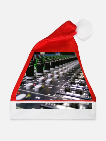 Mischpult Musicsound - Weihnachtsmütze - Rot