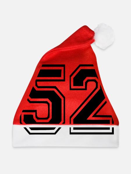 52 - Weihnachtsmütze - Rot
