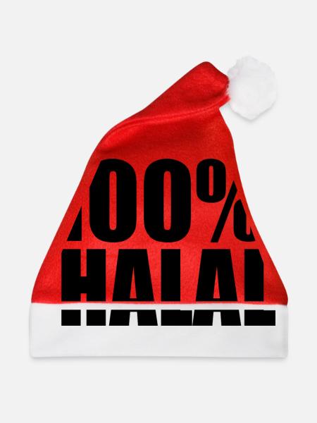 Halal - Weihnachtsmütze - Rot