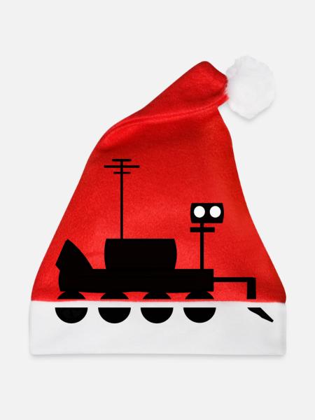 Der Mars Entdecker - Weihnachtsmütze - Rot