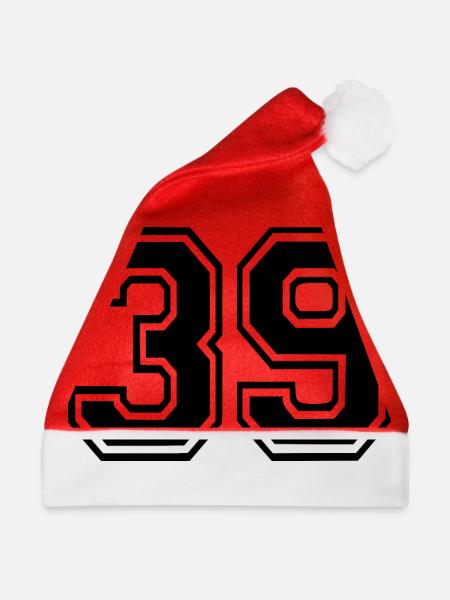 39 - Weihnachtsmütze - Rot