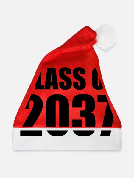 Class of 2037 - Weihnachtsmütze - Rot