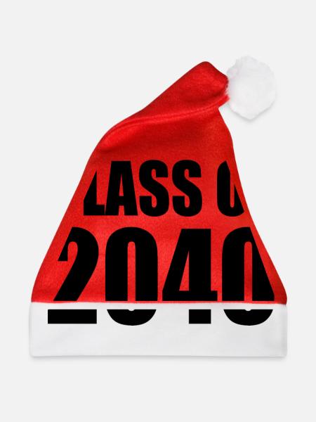 Class of 2040 - Weihnachtsmütze - Rot
